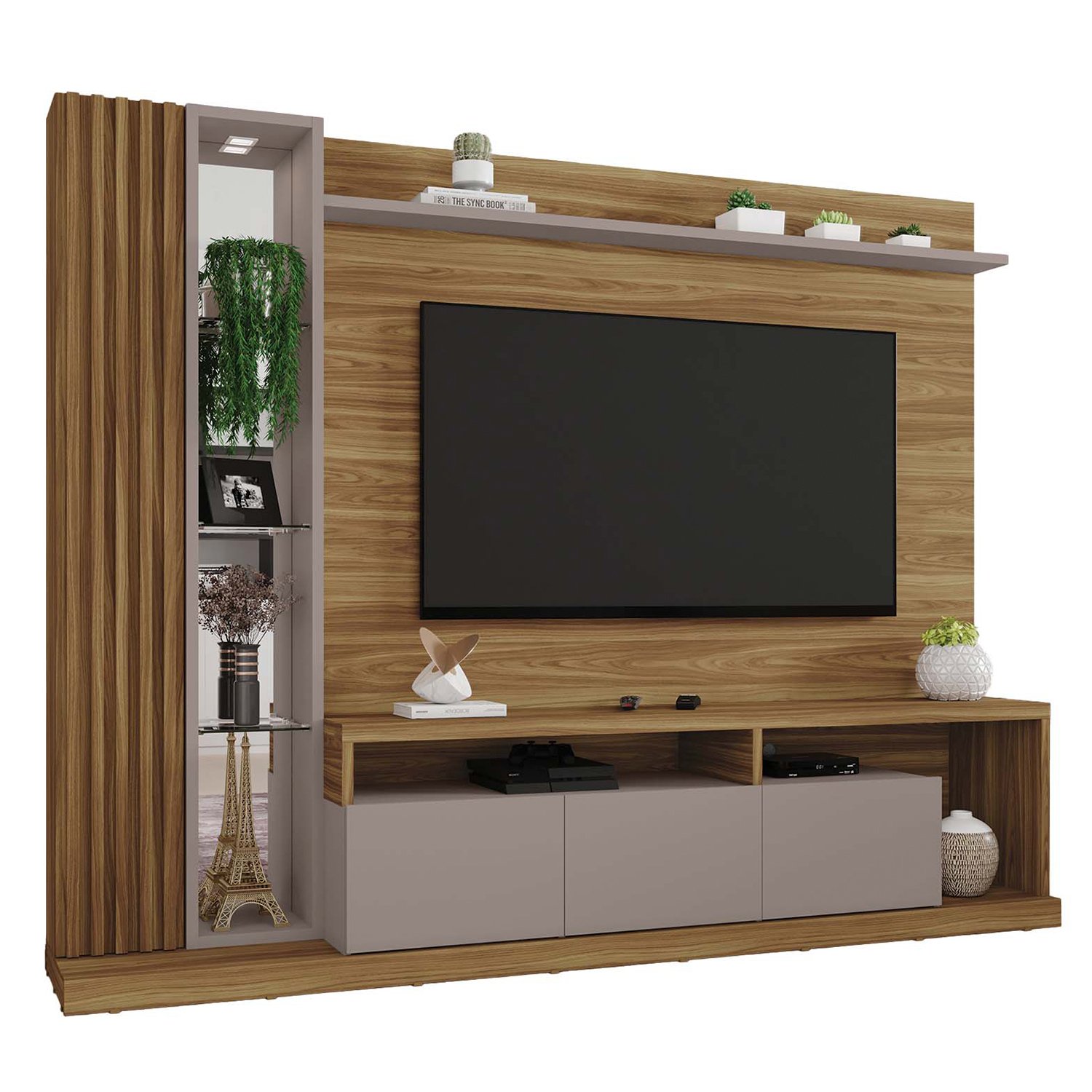 Estante Home Theater Para TV 75 Polegadas Splendido  - 2