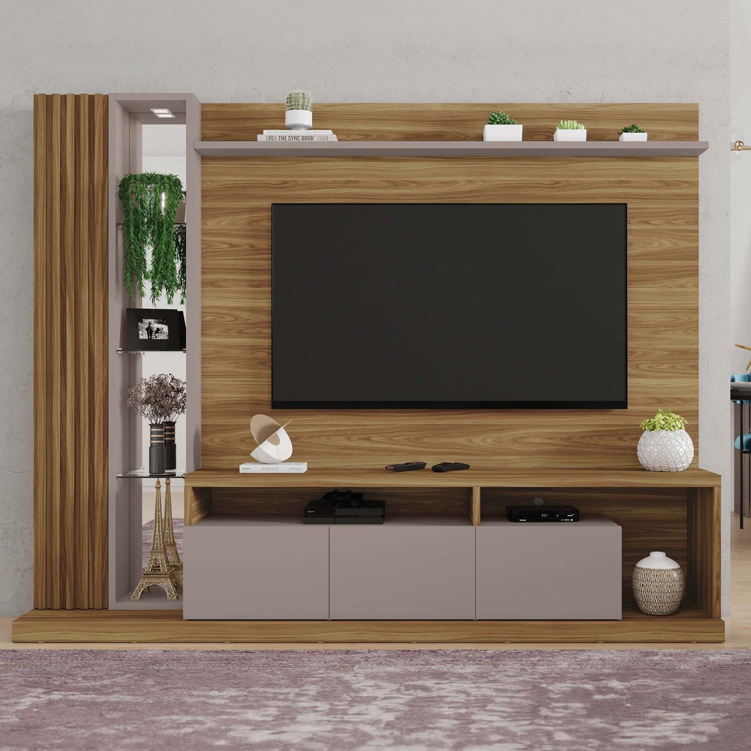 Estante Home Theater Para TV 75 Polegadas Splendido  - 8