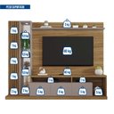 Ver imagem 7 de Estante Home Theater Para TV 75 Polegadas Splendido