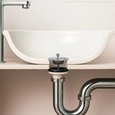 Ver imagem 2 de Valvula Lavatorio Escoamento Ralo 7/8 Abs Premium + Inox Polido Flvx Hidro