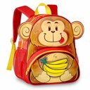 Ver imagem 1 de Mochila de Costas Infantil - Clio Pets - Macaquinho - Clio Style