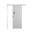Ver imagem 2 de Porta de Correr Madeira 215x90cm Sobrepor Reversível Melamínico MGM Abertura Direita Branco