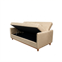 Ver imagem 3 de Sofa Iris 2.10 Bau e Cama Nobly Linho Capuccino