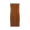 Ver imagem 1 de Kit Porta de Madeira Lisa 212x85cm com Batente de Alumínio 3,6cm Ecomadeiral MGM Abertura Direita Marrom/Mogno