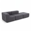 Ver imagem 4 de Sofá Modular 3 Lugares Kappesberg Boucle Titanio