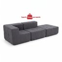 Ver imagem 7 de Sofá Modular 3 Lugares Kappesberg Boucle Titanio