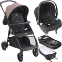 Ver imagem 1 de Carrinho de Bebe Moises Bebe Conforto Base Burigotto Lui Rose