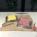 Ver mais imagens de Porta Frios Duplo Inox Empilhável com Pegador Pinça Kit Casa