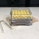 Ver imagem 6 de Porta Frios Duplo Inox Empilhável com Pegador Pinça Kit Casa