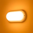 Ver imagem 3 de Luminária Arandela Led Tartaruga 20w Policarbonato 3000k Externa St3086 - Branco