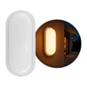 Ver imagem 1 de Luminária Arandela Led Tartaruga 20w Policarbonato 3000k Externa St3086 - Branco