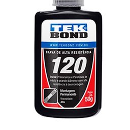 Trava Parafuso At120 Vermelho 50 Gramas - Tekbond 10141004300 - 2