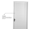 Porta de Aço Laminada 215x65cm Minas Sul Mgm - 12