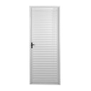 Ver imagem 1 de Porta de Aço Laminada 215x65cm Minas Sul MGM Abertura Direita Branco