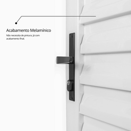 Porta de Aço Laminada 215x65cm Minas Sul MGM - 8