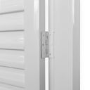 Ver imagem 7 de Porta de Aço Laminada 215x65cm Minas Sul MGM Abertura Esquerda Branco