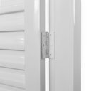 Ver imagem 7 de Porta de Aço Laminada 215x65cm Minas Sul MGM Abertura Esquerda Branco
