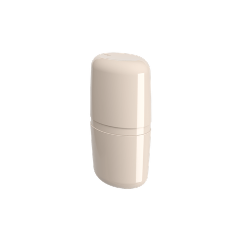 Porta Escova de Dentes com Tampa Coza Flora Areia Coast