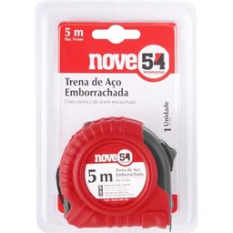 Trena Aço 5mx19mm Curta Emborrachada - Nove54 - 3