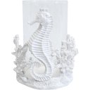 Ver imagem 4 de Enfeite de Resina Porta Velas Design Decorativo 17cm X 9cm