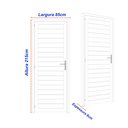 Ver imagem 5 de Porta de Aço Laminada 215x85cm Minas Sul Mgm Abertura Direita