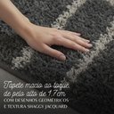 Ver imagem 3 de Tapete Sala Paris Minério Art 600 Antiderrapante:2,00x2,50