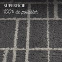 Ver imagem 4 de Tapete Sala Paris Minério Art 600 Antiderrapante:2,00x2,50