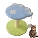 Ver imagem 1 de Arranhador para Gatos Bola Brincadeira Arranhar Brincar Descanso Escala Macio Diversão Confortável I