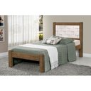 Ver imagem 4 de Cama Solteiro Laila Marrom/Jequitiba/Off White