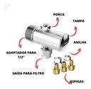Ver imagem 3 de Adaptador Filtros de Agua Regulador de Vazão 1/2x1/2