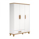 Ver imagem 3 de Guarda-Roupa Infantil 3 Portas 1 Gaveta Candy 