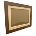 Ver imagem 1 de Moldura Dupla A4 21x30 Diploma Certificado Foto com Vidro Empório do Adesivo 02 Unidades