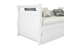 Ver imagem 5 de Cama Bella Babá Auxiliar Bicama Solteiro Mdf Mdp