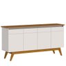 Buffet Classic 4 P com Gaveta 66475/16 Off White Freijó Imcal - 1