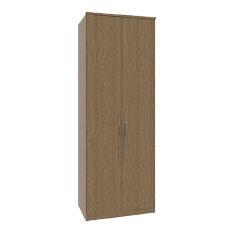 Guarda Roupa Modulado 02 Portas 03 Gavetas 234cm de Altura Setiba - Carvalho