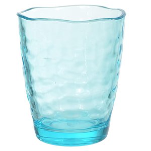 Copo Acrilico 410ml Martelado (azul) Florarte