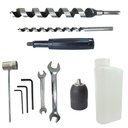 Ver imagem 2 de Furadeira Robusta Vf500 25,4cc 1hp C/ Broca 13mm e 28mm