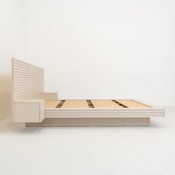 Cama Casal/Queen com Cabeceira e Mesa de Apoio Samambaia CabeCasa MadeiraOriginals - 6