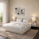 Ver imagem 1 de Cama Casal/Queen com Cabeceira e Mesa de Apoio Samambaia CabeCasa MadeiraOriginals