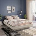 Ver imagem 1 de Cama Casal/Queen Tarumã CabeCasa MadeiraOriginals Branco/Off White