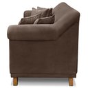 Ver imagem 2 de Sofa 2 Lugares Retro Polo 160cm com Almofada Veludo 2231 Ezz 2231