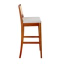 Ver mais imagens de Banqueta com Encosto e Apoio para Pés Tiê CabeCasa MadeiraOriginals