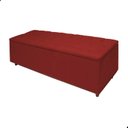 Ver imagem 4 de Kit Cabeceira e Calçadeira com Baú 195 Cm King Casal Diana Suede