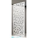 Ver imagem 2 de Painel Vazado Divisória Mdf Maia Branco Decore Painéis e Divisórias 0,90x2,40m