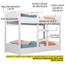 Ver imagem 3 de Beliche Flora Infantil Cor Branco