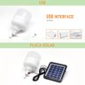 Lâmpada Led Solar Recarregável 12 Watts Ecosoli - 4