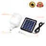 Lâmpada Led Solar Recarregável 12 Watts Ecosoli - 3