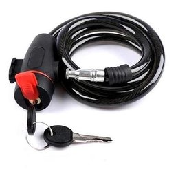 Cadeado Trava Anti-furto C/ 2 Chave Moto 100cm Lotus - 5902 - 1