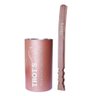 Kit Tereré Trots Copo Redondo + Bomba Chata Inox Rosé - 1
