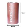 Kit Tereré Trots Copo Redondo + Bomba Chata Inox Rosé - 2